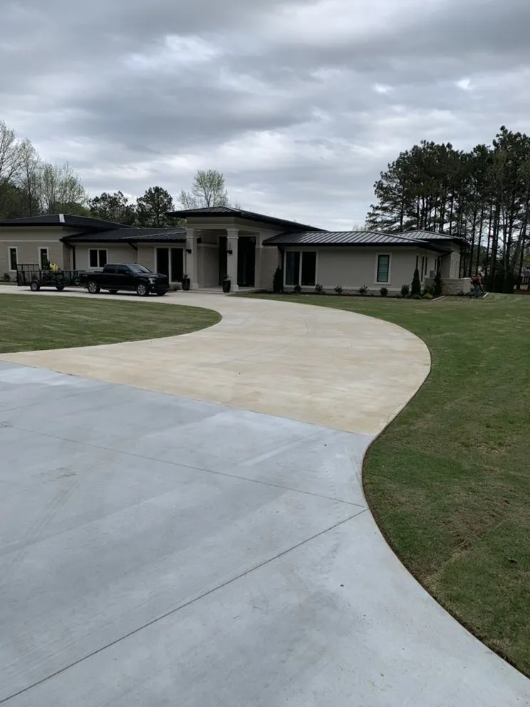 Professional landscape installation for homes in Searcy, AR by American lawncare and landscape