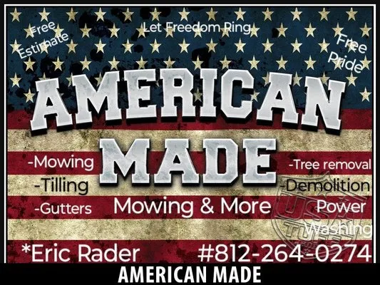 American Made Mowing and More Logo