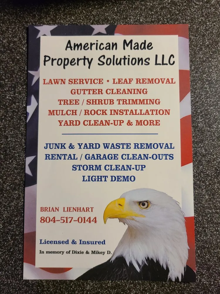 Affordable lawn care service experts serving Richmond, VA - American Made Property Solutions