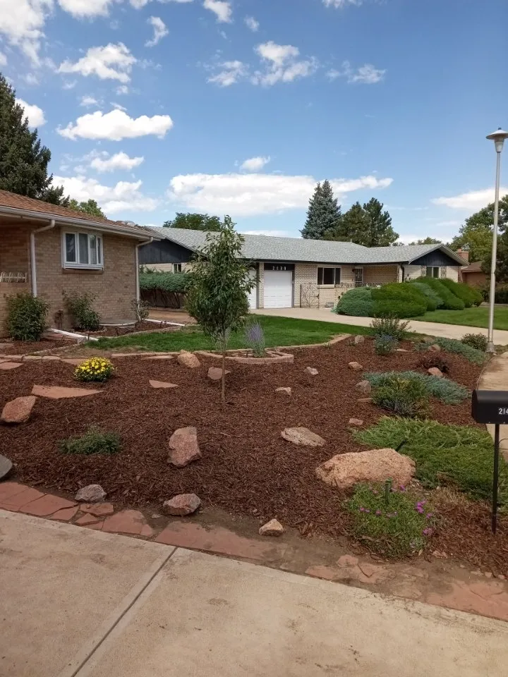 Custom residential landscaping for homes in Lakewood, CO by American Mountain Tree