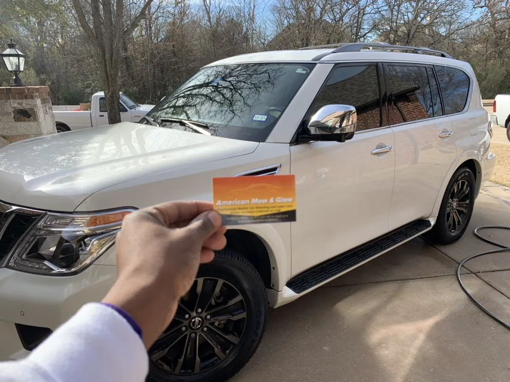 Top-rated landscaping services in Denton, TX by American Mow and Glow