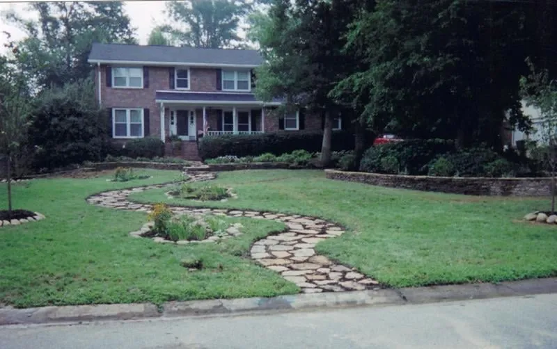 Professional garden landscaping in Cumming, GA by American Outdoor Living