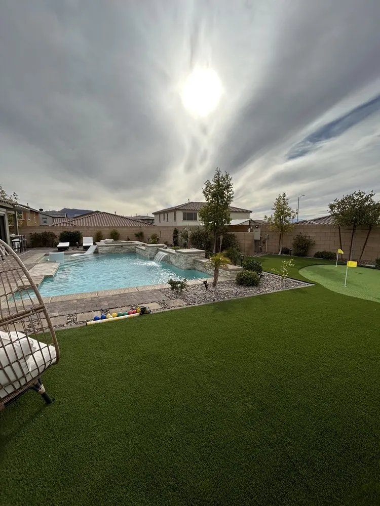 Custom outdoor landscaping in Las Vegas, NV - American Outdoor Living