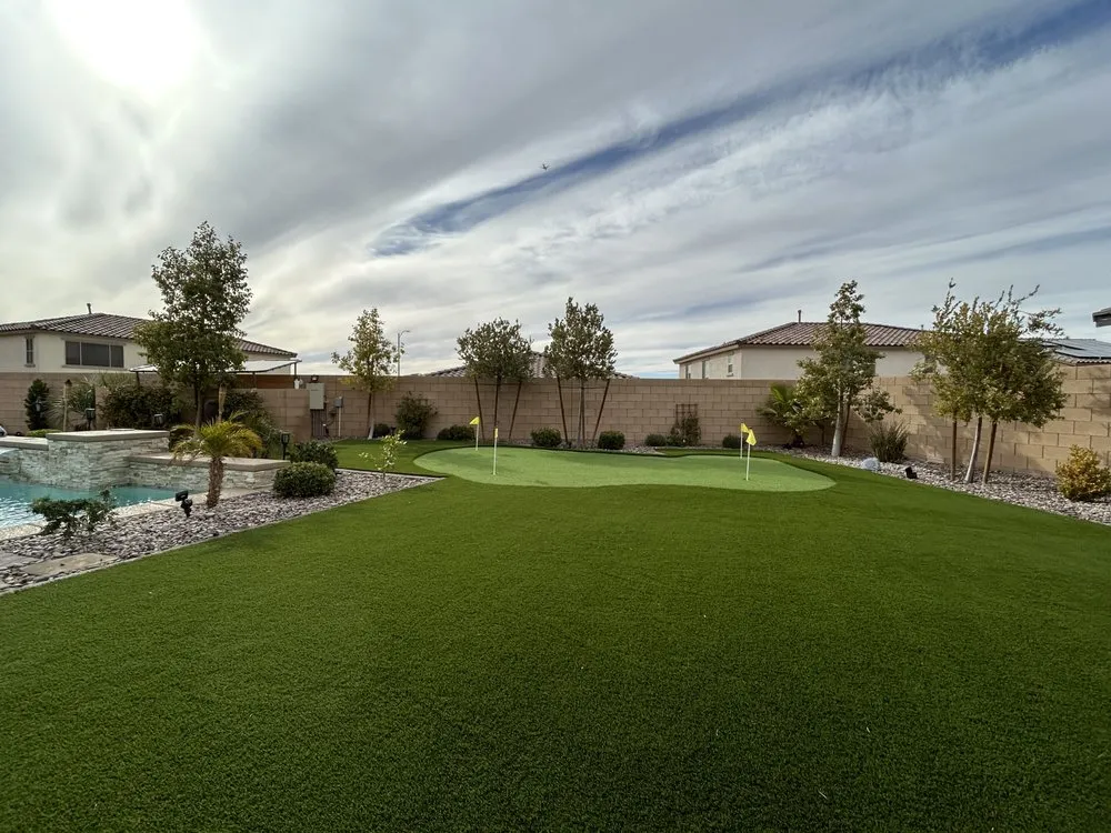 Reliable landscaping services for homes in Las Vegas, NV by American Outdoor Living