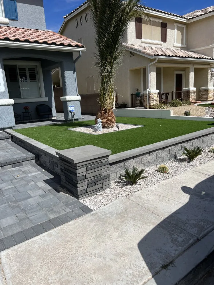 Custom yard maintenance in Las Vegas, NV by American Outdoor Living