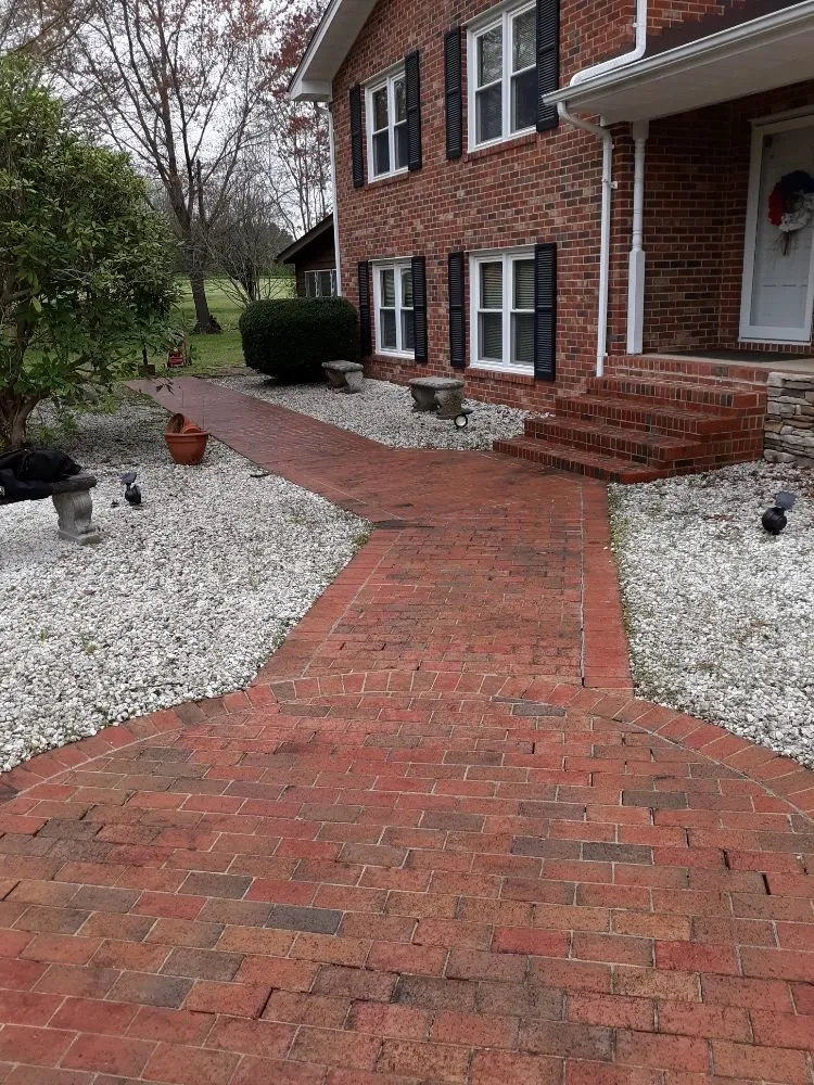 Professional yard cleanup service with custom design in Colonial Beach, VA by American Outdoor Services