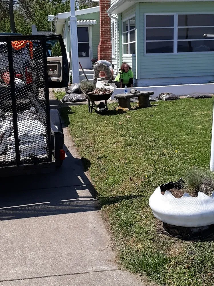 Trusted lawn mowing service with custom design across Colonial Beach, VA - American Outdoor Services