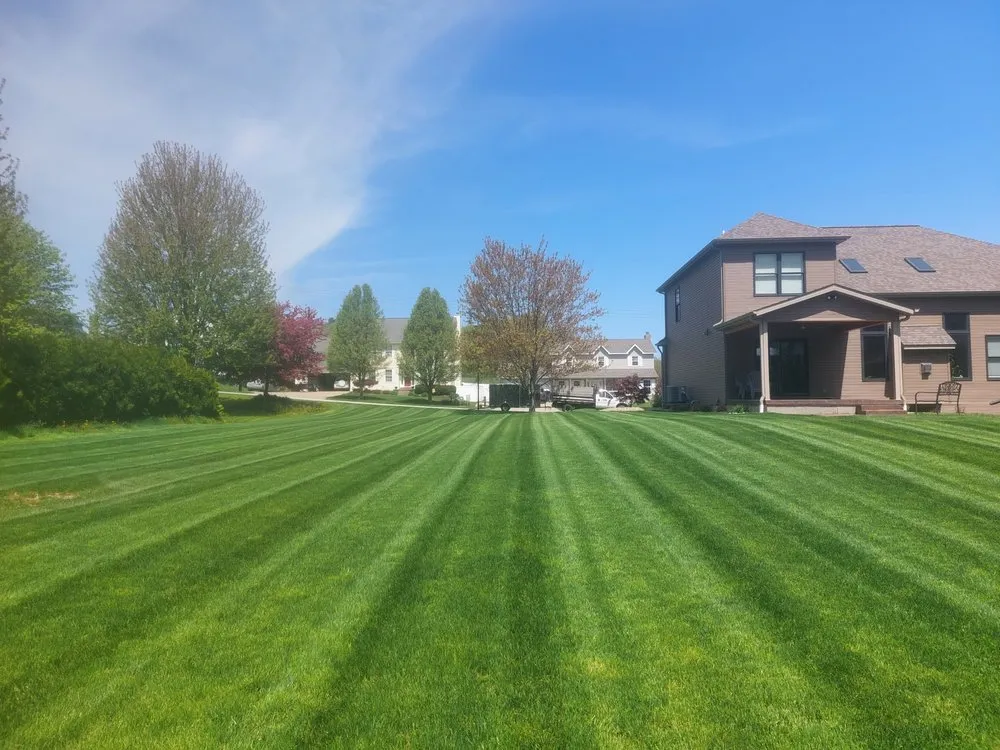 Professional outdoor landscaping in Erie, PA by American Outdoor Services