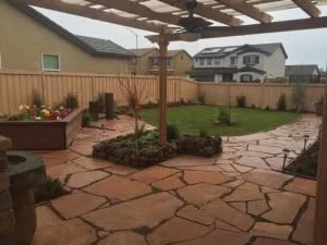 Custom lawn mowing service for year-round maintenance in Lincoln, CA by American Outdoor Services