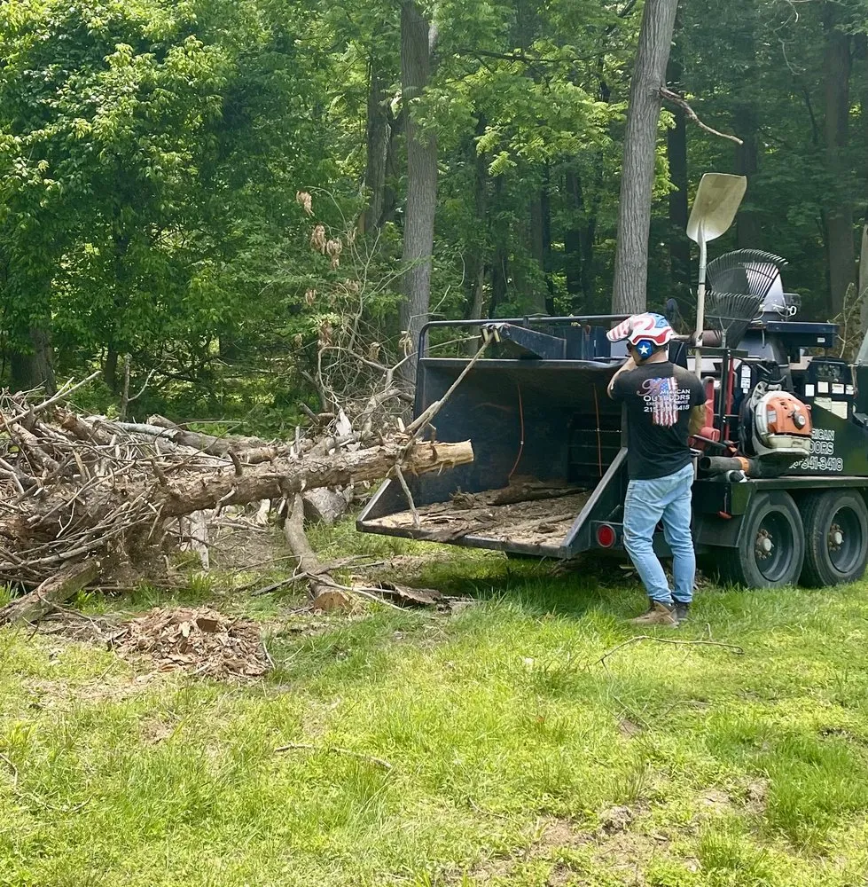 Reliable garden landscaping with custom design across Langhorne, PA - American Outdoors Expert Tree Service