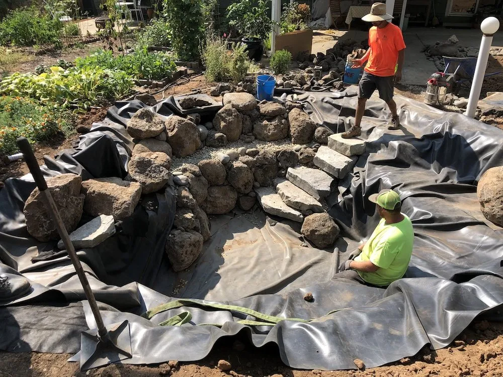 Expert yard maintenance for homes in Lincoln, CA by American River Waterscapes