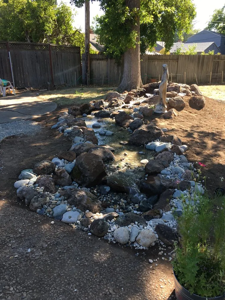 Local residential landscaping in Lincoln, CA - American River Waterscapes