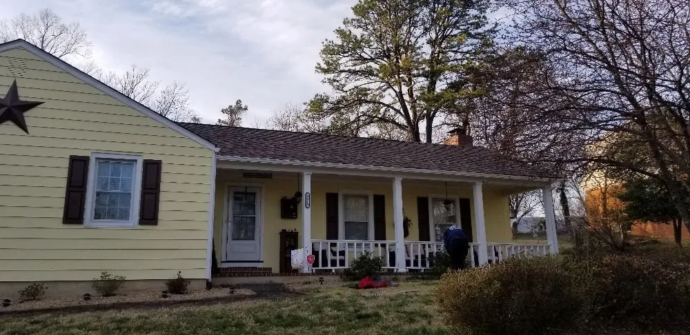 Professional landscape design with custom design in Roanoke, VA by American Roofing and Landscaping