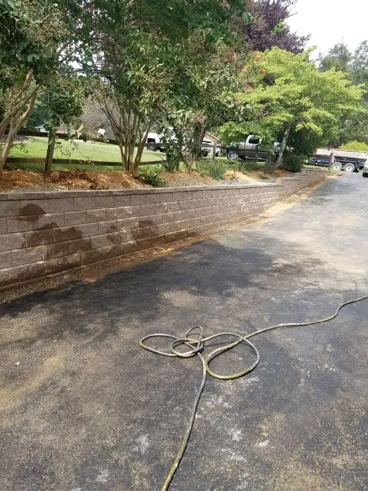 Professional landscaping services for residential properties in Roanoke, VA by American Roofing and Landscaping