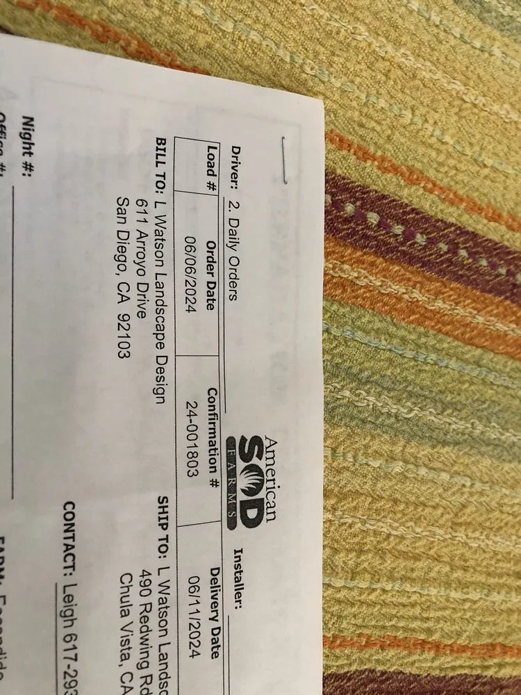 Professional landscape installation near you across Escondido, CA - American Sod Farms