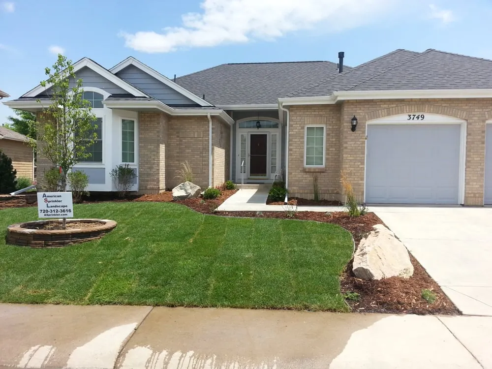 Reliable landscaping services for beautiful yards in Littleton, CO by American Sprinkler & Landscape
