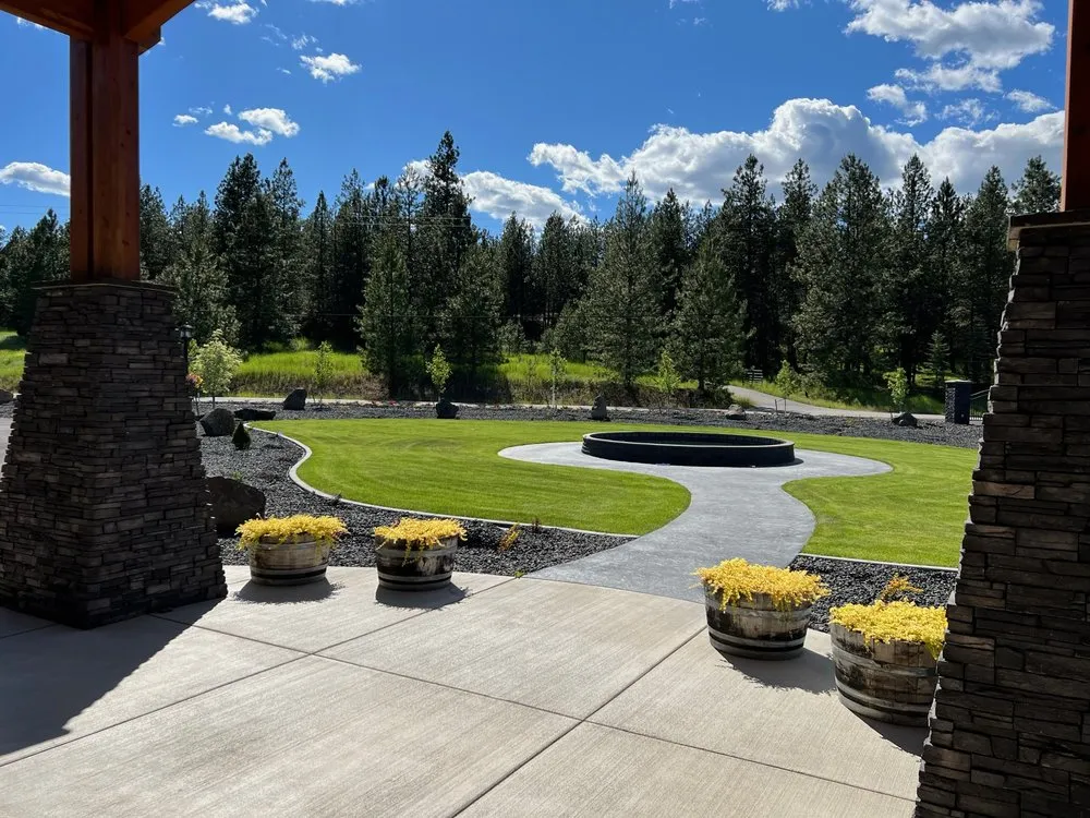 Local yard cleanup service for residential properties in Spokane, WA by American Sprinkler & Landscape