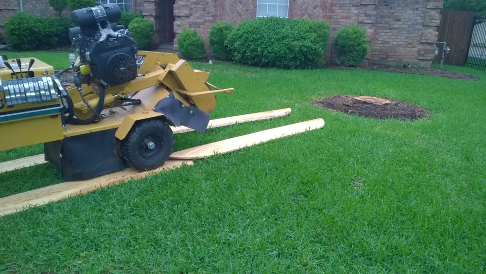 Top-rated residential landscaping for residential properties in Grand Prairie, TX by American Stump Grinding