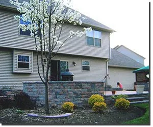 Custom outdoor landscaping in Elburn, IL by American Tree and Turf