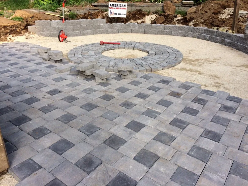 Expert garden landscaping in Hudson, NH by American Wall and Patio