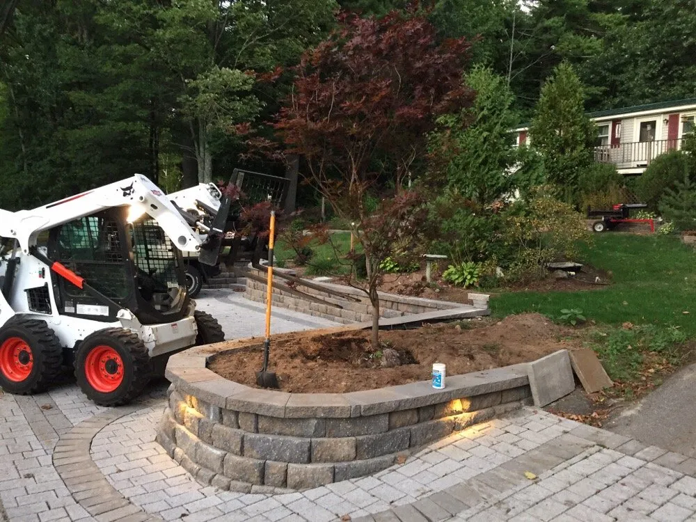 Trusted landscape installation near you in Hudson, NH by American Wall and Patio