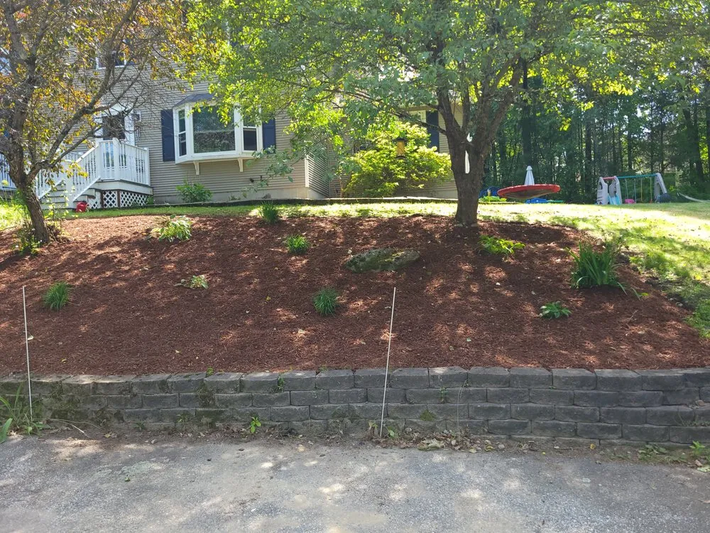Affordable landscape installation in Hudson, NH - American Wall and Patio