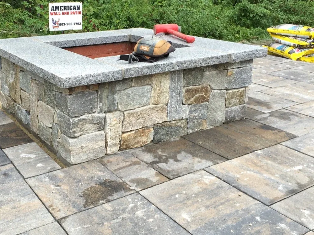 Local lawn mowing service in Hudson, NH by American Wall and Patio