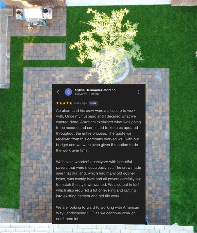 Affordable garden landscaping in Avondale, AZ by American Way Landscaping