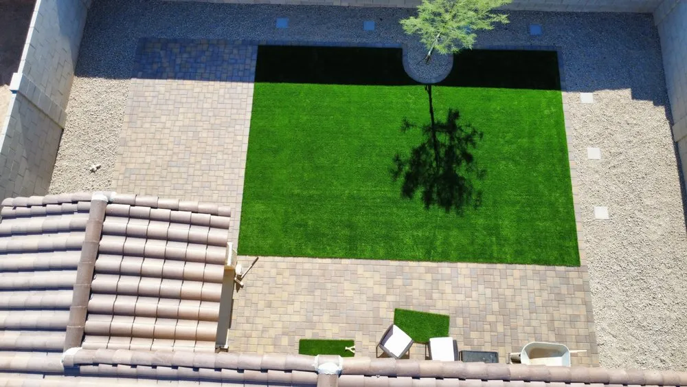 Affordable lawn care service for beautiful yards in Avondale, AZ by American Way Landscaping