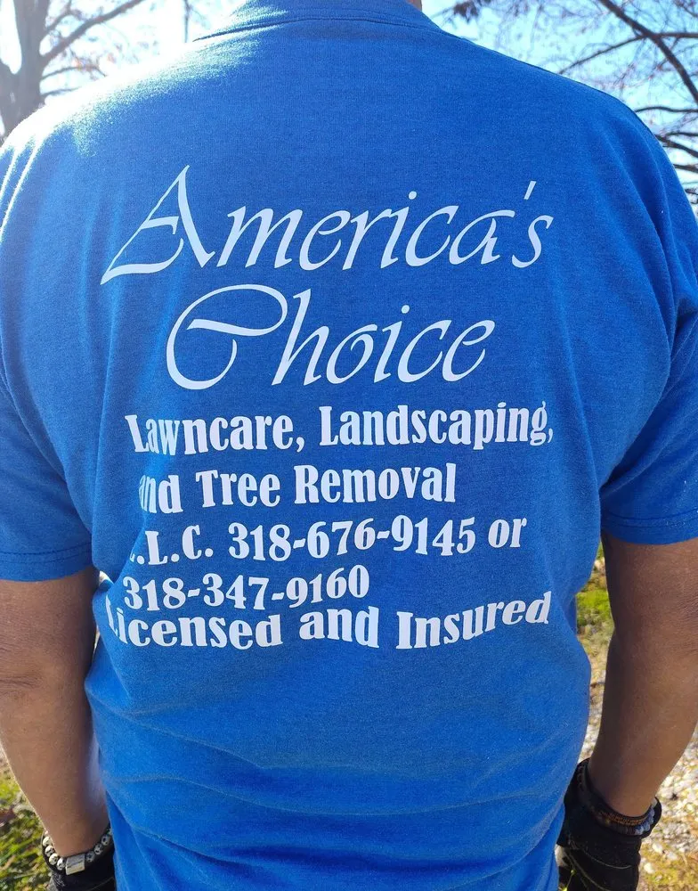 Trusted landscape installation in Bossier City, LA by America's Choice Lawncare, Landscaping and Tree Removal