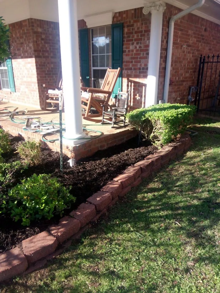 Professional outdoor landscaping for residential properties in Bossier City, LA by America's Choice Lawncare, Landscaping and Tree Removal