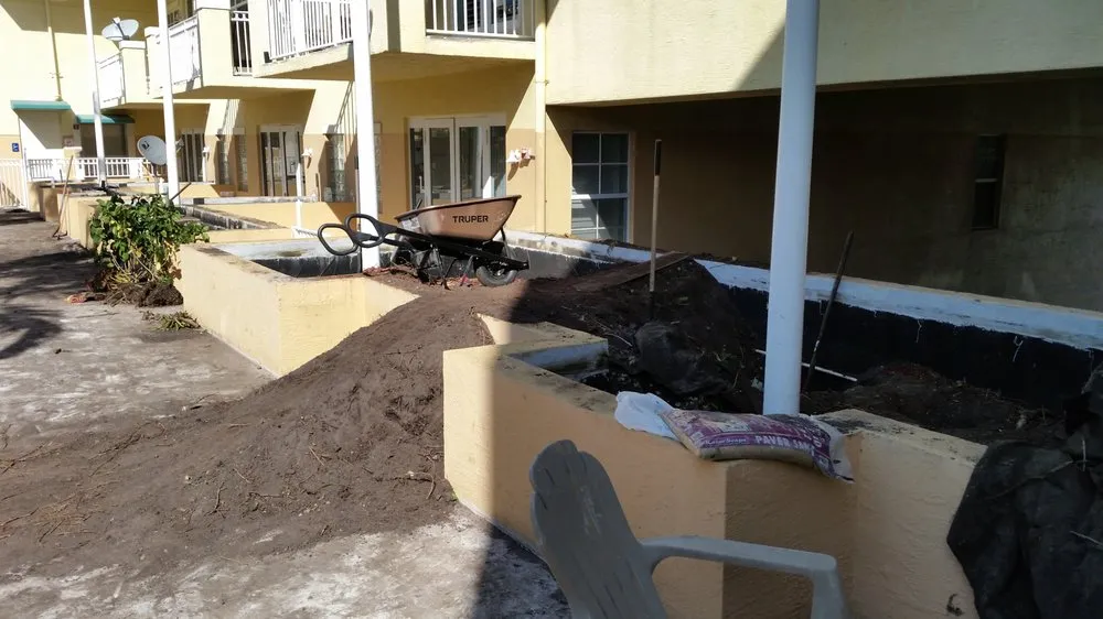 Professional landscape installation in Boca Raton, FL by Americuts Property Services