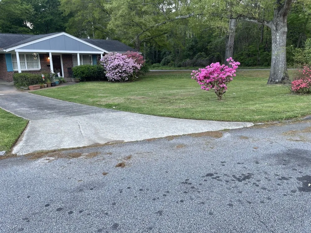 Custom landscape installation in Rex, GA - Amerson & Son Lawn Home Improvement