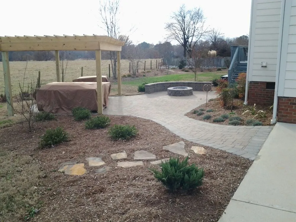 Trusted landscape design in Holly Springs, NC by Ames Landscaping