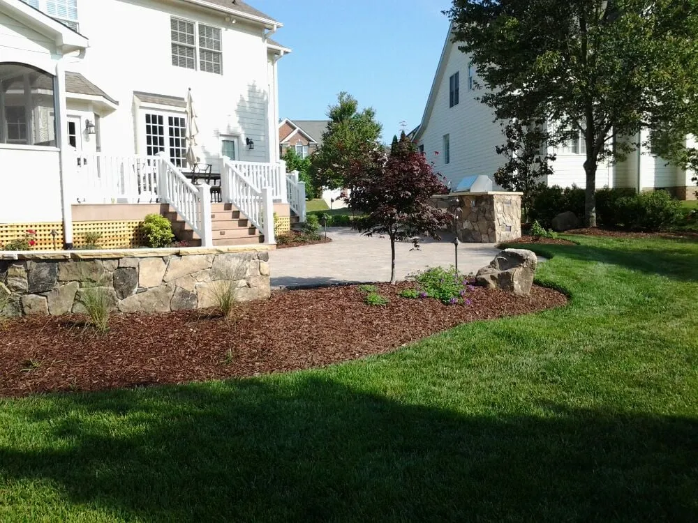 Local yard cleanup service in Holly Springs, NC by Ames Landscaping