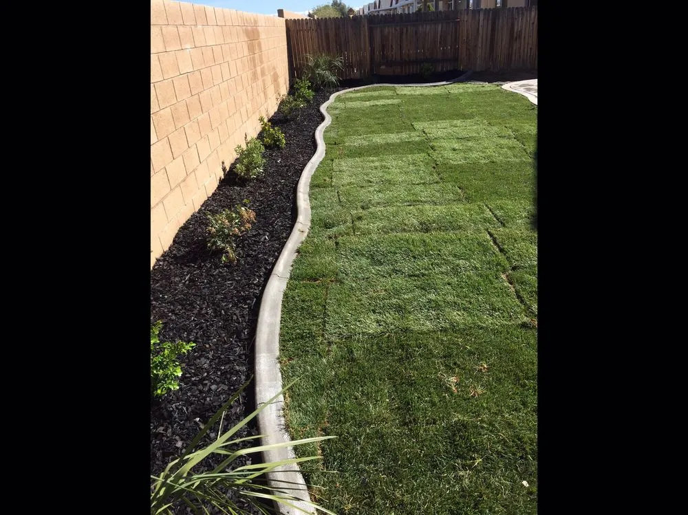 Custom garden landscaping in Victorville, CA - Amezcua's Landscaping Care & Design