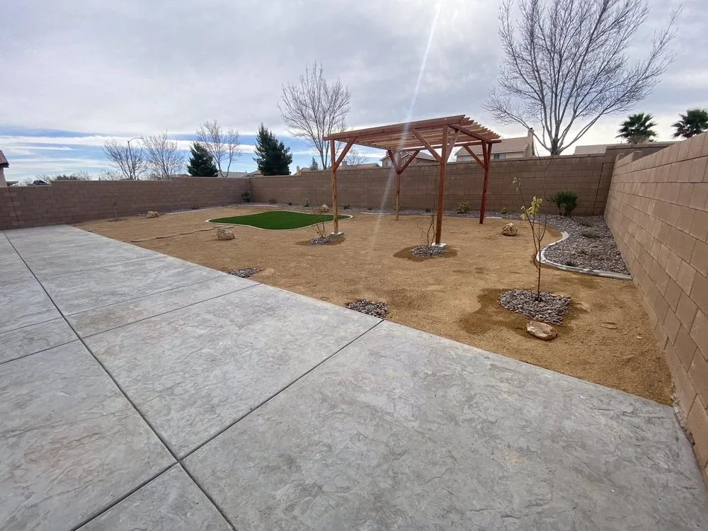 Top-rated landscape installation for outdoor upgrades in Victorville, CA by Amezcua's Landscaping Care & Design