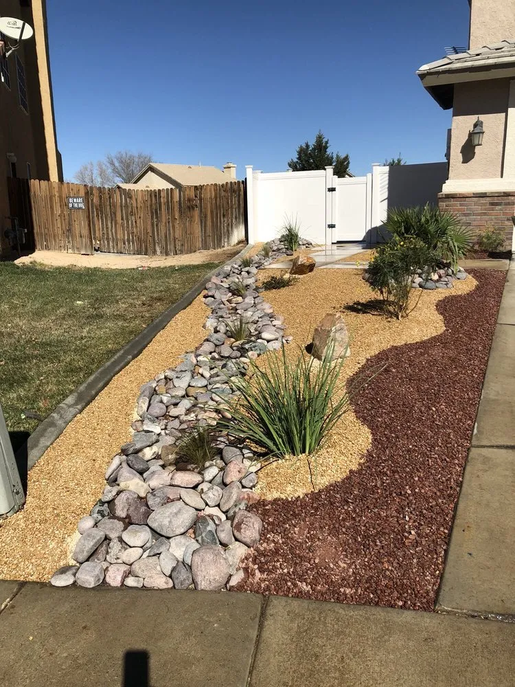 Custom landscaping services in Victorville, CA by Amezcua's Landscaping Care & Design