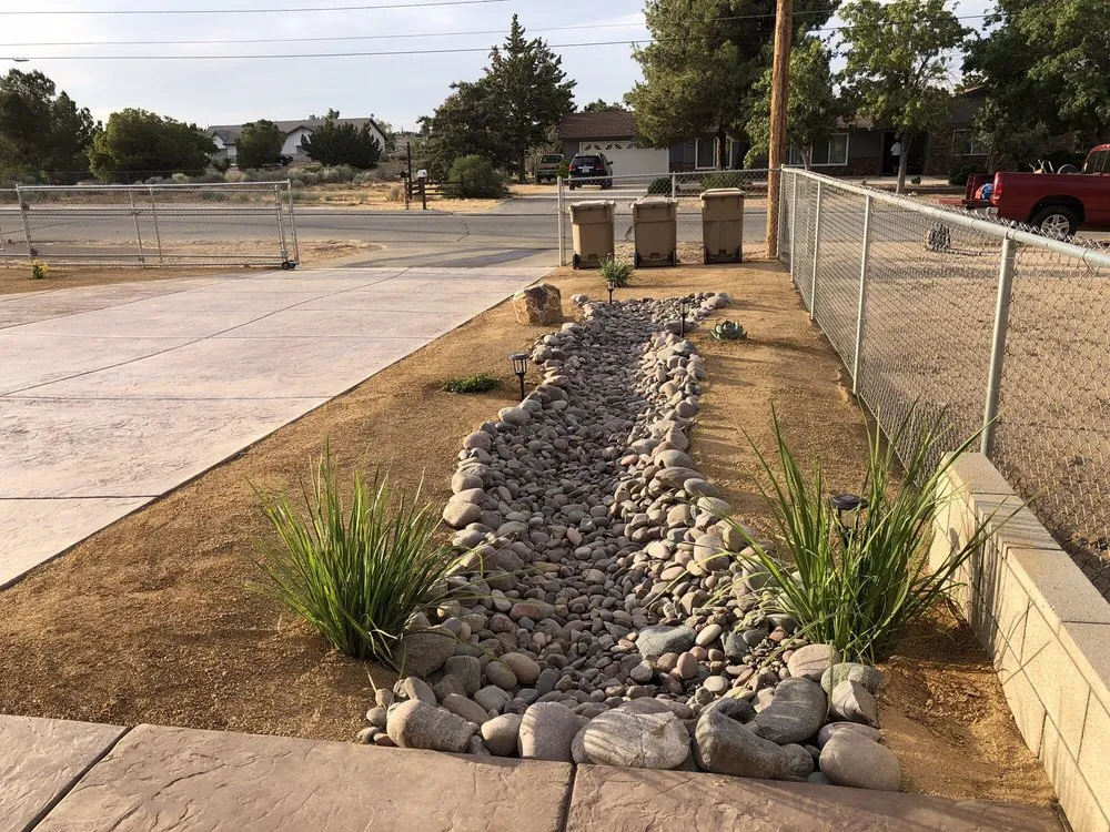 Local landscape installation in Victorville, CA by Amezcua's Landscaping Care & Design