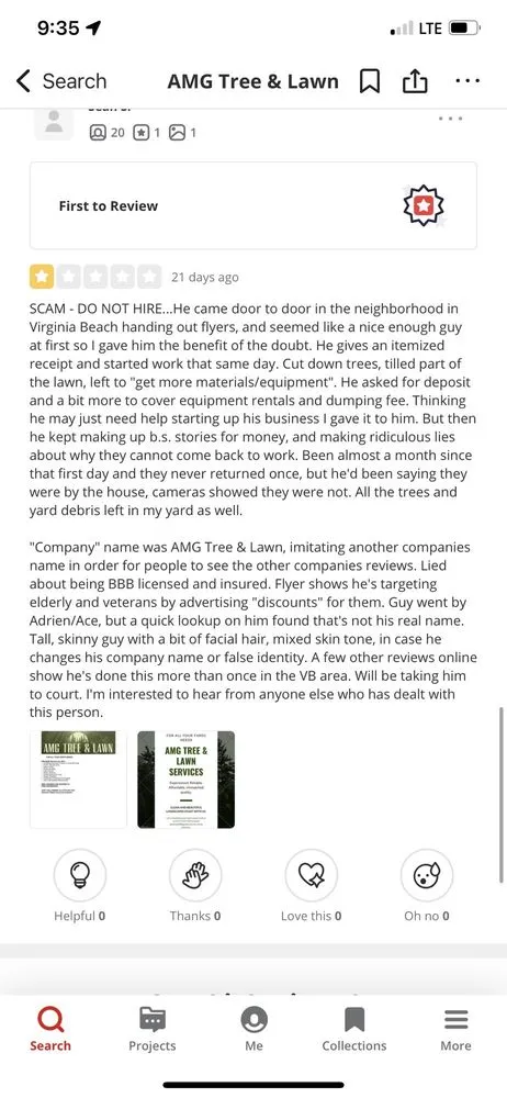 Local yard maintenance experts serving Suffolk, VA - AMG Lawn & Tree Service