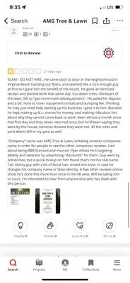 AMG Lawn & Tree Service Logo