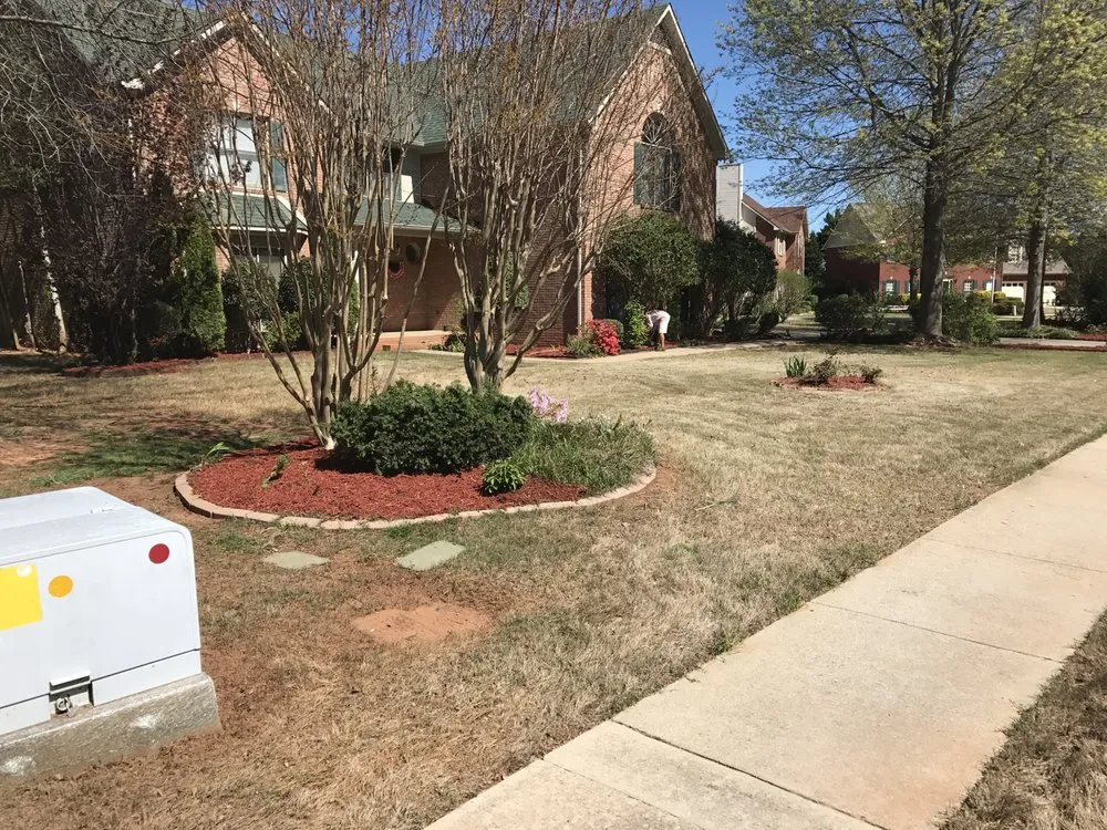 Custom residential landscaping in Huntsville, AL by AMG Lawncare and Landscaping