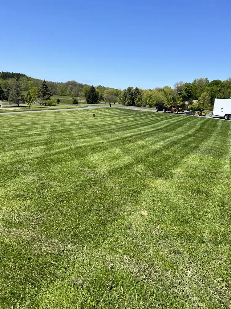 Top-rated lawn mowing service near you across Auburn, NY - AMG Mowing
