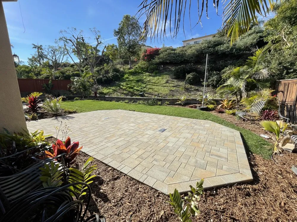 Custom lawn mowing service in San Diego, CA by Amg Paver Services