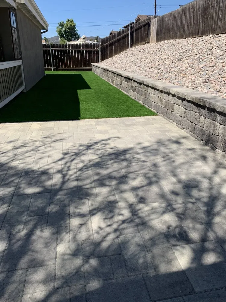 Reliable lawn mowing service for year-round maintenance in San Diego, CA by Amg Paver Services