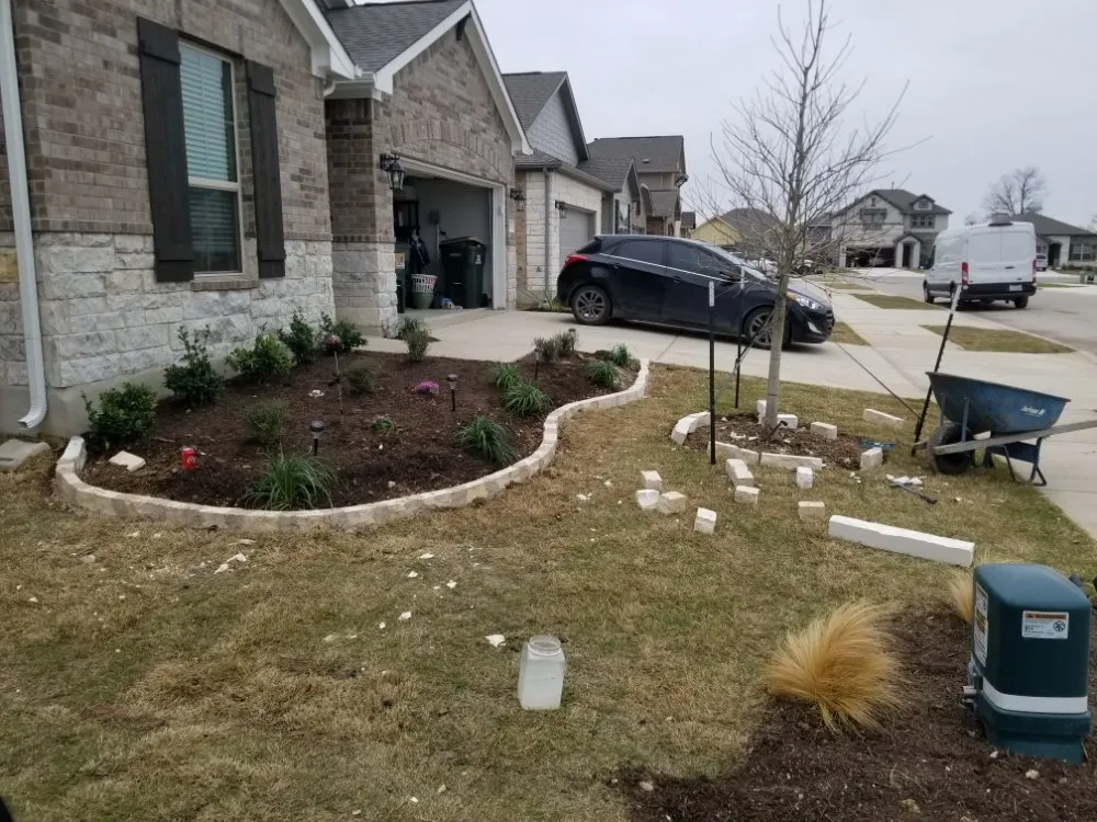 Trusted landscape installation for homes in Georgetown, TX by Amigo Sprinklers and Landscaping