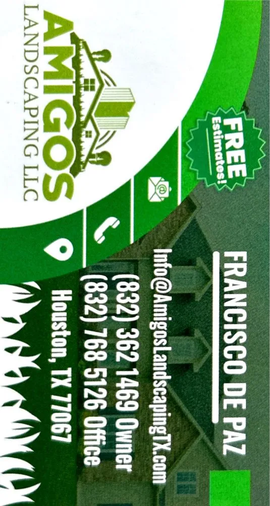 Top-rated residential landscaping for year-round maintenance in Houston, TX by Amigos Landscaping