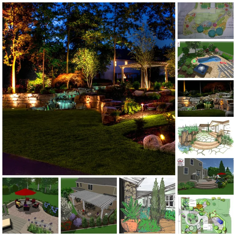 Professional garden landscaping experts serving Pasadena, MD - AMJ Landscaping