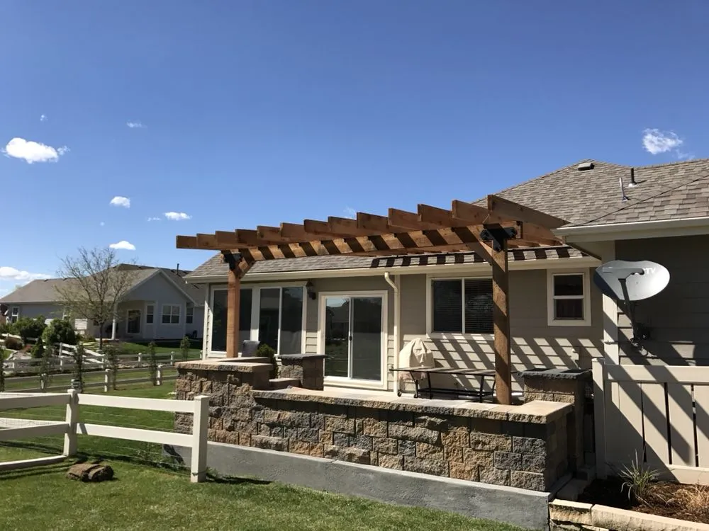 Professional lawn mowing service for residential properties in Arvada, CO by AMK Hardscapes