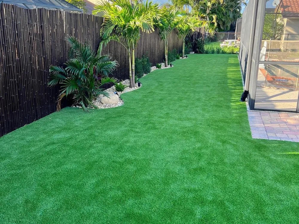 Custom landscaping services for homes in Coconut Creek, FL by AMKO Lawn & Landscaping